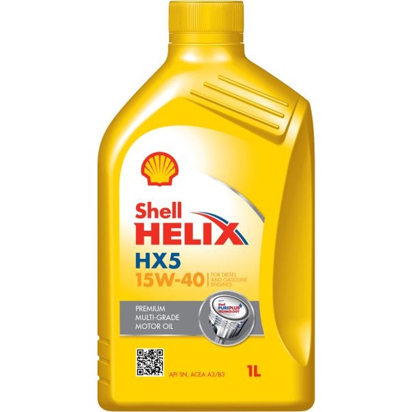 Слика на Моторно масло SHELL HELIX HX5 15W40 1L за  BMW 8 Coupe E31 840 i - 286 kоњи бензин