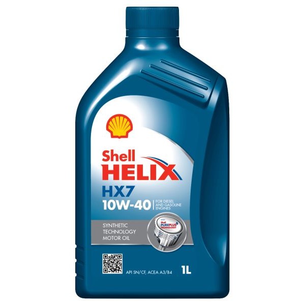Слика на Моторно масло SHELL HELIX HX7 10W40 1L за  Alfa Romeo MITO (955) 1.4 - 120 kоњи бензин