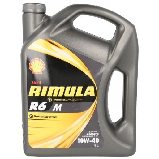 Слика на Моторно масло SHELL RIMULA R6 M 10W40 4L за  BMW 5 GT F07 550 i - 408 kоњи бензин