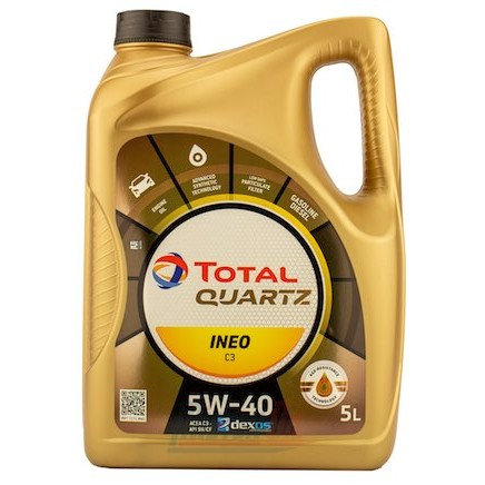 Слика на Моторно масло TOTAL QUARTZ INEO C3 5W40 5L за  MG MGF (RD) 1.6 - 111 kоњи бензин