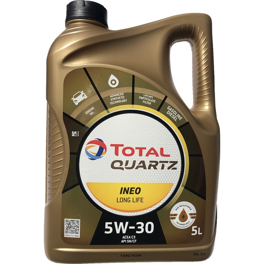 Слика на Моторно масло TOTAL QUARTZ INEO LL 5W30 5L за  Lotus Esprit S4 (082) 2.2 - 284 kоњи бензин