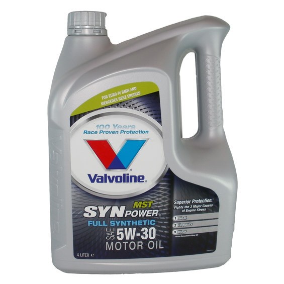 Слика на Моторно масло VALVOLINE SYNPOWER MST C3 5W30 4L за  BMW 8 Coupe E31 850 i,Ci - 300 kоњи бензин