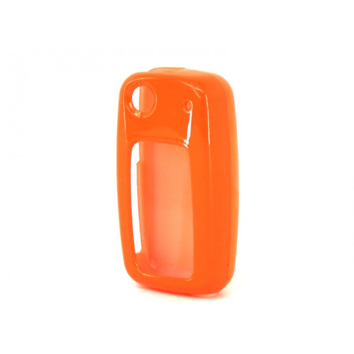 Слика на Оранжев пластмасов калъф за ключ за Volkswagen AP KC206