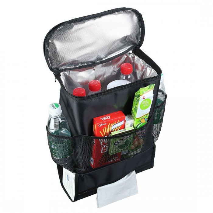 Слика на Организатор - чанта, с поставка за бутилки и телефон - черен AP CPHORBIG за  CHEVROLET AGILE 1.4 Flex - 102 kоњи Бензин/Етанол