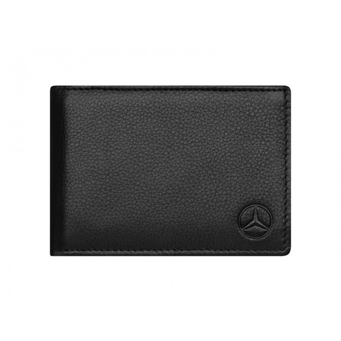 Слика на Оригинален кожен мини портфейл Mercedes за кредитни карти и документи Mercedes-Benz B66952686