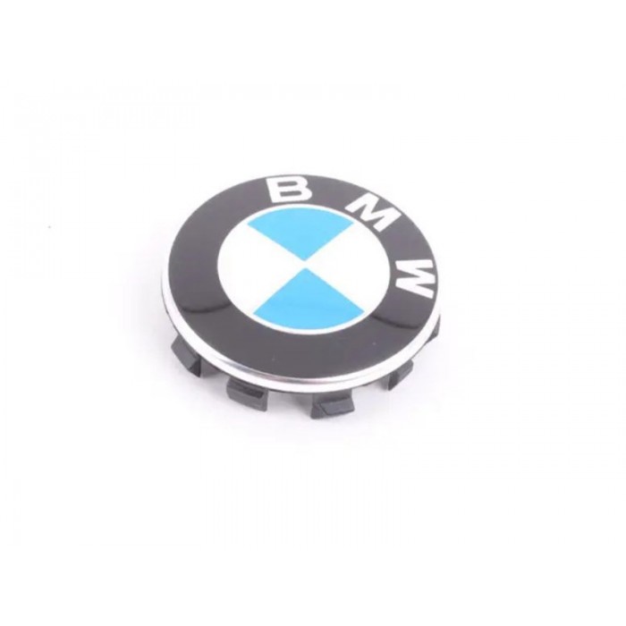 Слика на Оригинална бяло/синя капачка BMW за джанта 56mm BMW OE 36136850834