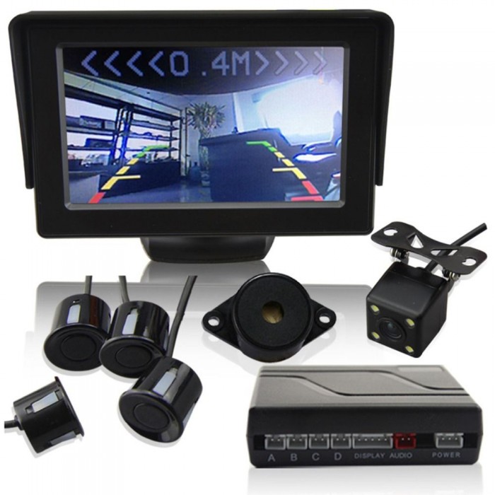 Слика на Парктроник со цветен дисплеј 4,5inch и камера AP PS4TFT35 за  Infiniti QX70 30d AWD - 238 kоњи дизел