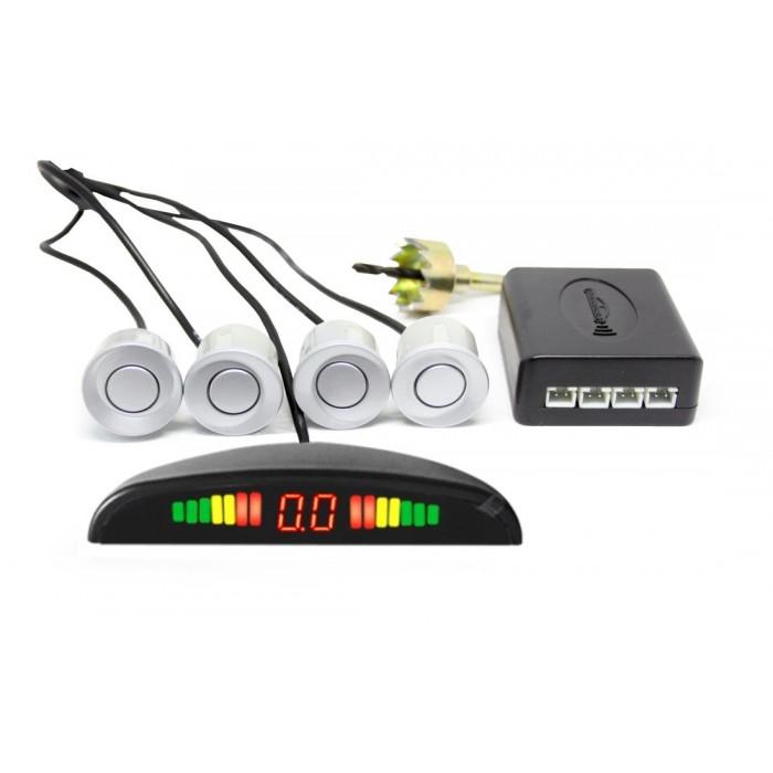 Слика на Парктроник соо LED дисплеј - със сребристи датчици AP PS4LS за  Opel Adam 1.4 - 101 kоњи бензин