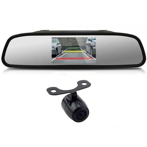 Слика на Система за паркирање с огледало с дисплеј 4,5inch и камера за задно гледање AP PS603