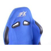 Слика  на Спортски седишта комплет 2 бр. Basic плави FK Automotive FKRSE323/323