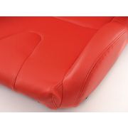 Слика  на Спортски седишта комплет 2 бр. Bremen еко кожа црвени црвени конци FK Automotive FKRSE17005