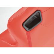 Слика  на Спортски седишта комплет 2 бр. Bremen еко кожа црвени црвени конци FK Automotive FKRSE17005