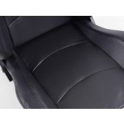 Слика  на Спортски седишта комплет 2 бр. Control еко кожа црни FK Automotive FKRSE411-1/411-2