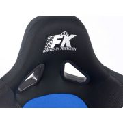 Слика  на Спортски седишта комплет 2 бр. Control плави/црни FK Automotive FKRSE403-1/403-2