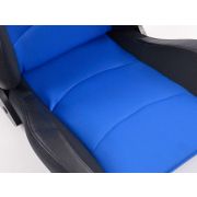 Слика  на Спортски седишта комплет 2 бр. Control плави/црни FK Automotive FKRSE403-1/403-2