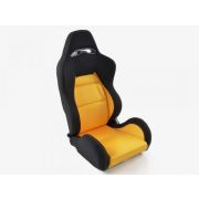 Слика  на Спортски седишта комплет 2 бр. Edition 3 жолти/црни FK Automotive DP025