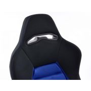 Слика  на Спортски седишта комплет 2 бр. Edition 3 плави/црни FK Automotive DP029