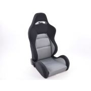 Слика  на Спортски седишта комплет 2 бр. Edition 3 сиви/црни FK Automotive DP031