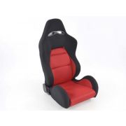 Слика  на Спортски седишта комплет 2 бр. Edition 3 црвени /црни FK Automotive DP027