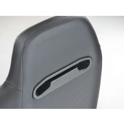 Слика  на Спортски седишта комплет 2 бр. Frankfurt еко кожа црни/бели FK Automotive FKRSE17017