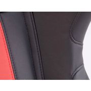 Слика  на Спортски седишта комплет 2 бр. Germany еко кожа црни/црвени //жолти FK Automotive FKRSE12051