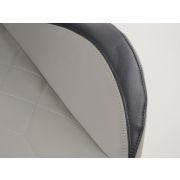 Слика  на Спортски седишта комплет 2 бр. Halbschalensitz еко кожа сиви шев црни FK Automotive FKRSE14045