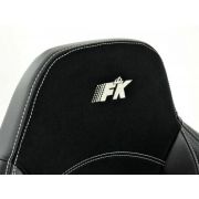 Слика  на Спортски седишта комплет 2 бр. Portland еко кожа црни/црвени /плави FK Automotive FKRSE011057