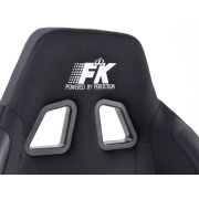 Слика  на Спортски седишта комплет 2 бр. Racecar со подгрев и масажер FK Automotive FKRSE231/232-M