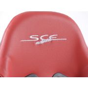 Слика  на Спортски седишта комплет 2 бр. SCE-Sportive 1 еко кожа црвени /црни FK Automotive SCERSE107/108