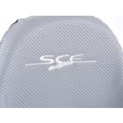 Слика  на Спортски седишта комплет 2 бр. SCE-Sportive 2 еко кожа сиви/црни FK Automotive SCERSE111-112