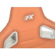 Слика  на Спортски седишта комплет 2 бр. Stuttgart еко кожа кафеави FK Automotive FKRSE17023
