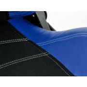 Слика  на Спортски седишта комплет 2 бр. Vancouver црни/плави FK Automotive FKRSE011067
