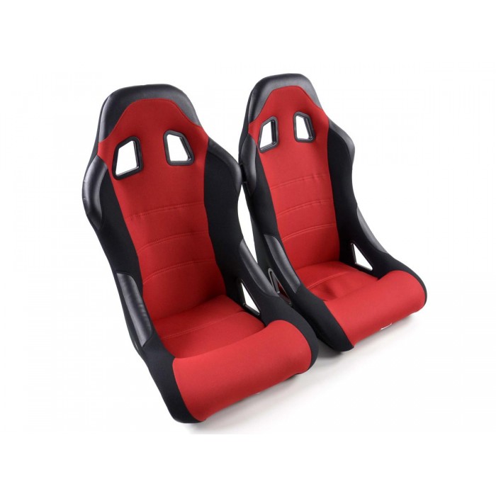 Слика на Спортски седишта комплет 2 бр. Edition 4 црвени / FK Automotive DP035